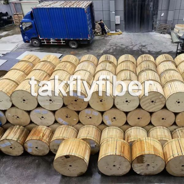 6F-144F SM ADSS Aerial Outdoor Fiber Optic Cable 100M 120M 150M PE Single Sheath