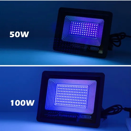 Factory Price Patented Rapid Curing IP66 Durable 2835 Chip 395nm UVA 150W Adjustable Ultra-Thin Noiseless UV Party Light for Bulbs Repair Resin