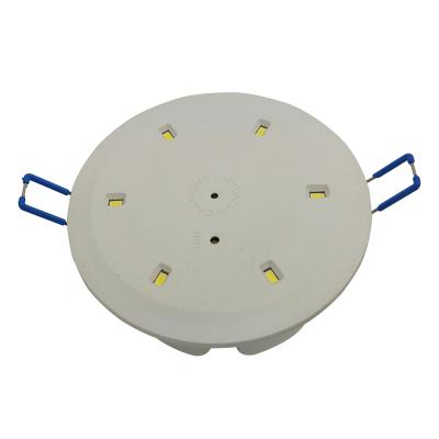 O teto Recessed a operação de bateria recarregável conduzida da lâmpada de emergência encaixada