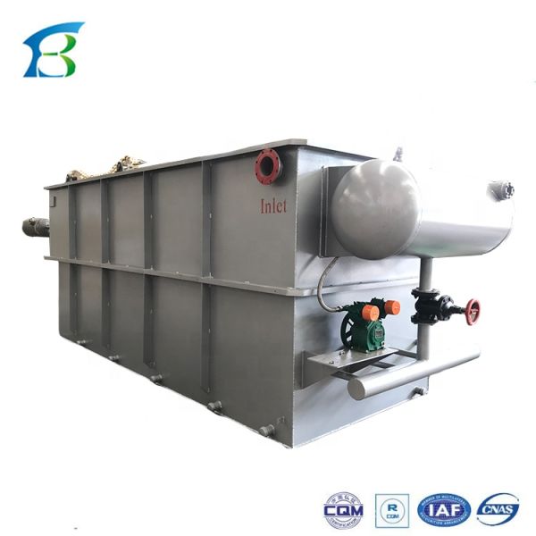 220V 380V Dissolved Air Floatation Wastewater Treatment Plant For Industrial