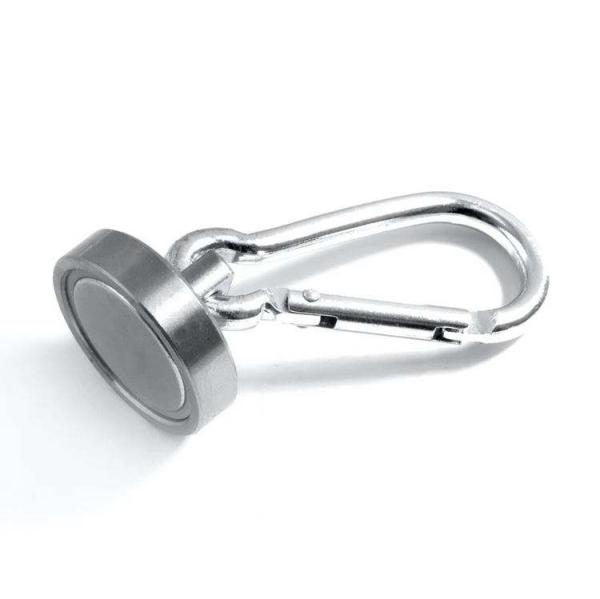Removable Extra Strong Magnetic Hooks Magnetic Carabiner Hook Anti Corrosion