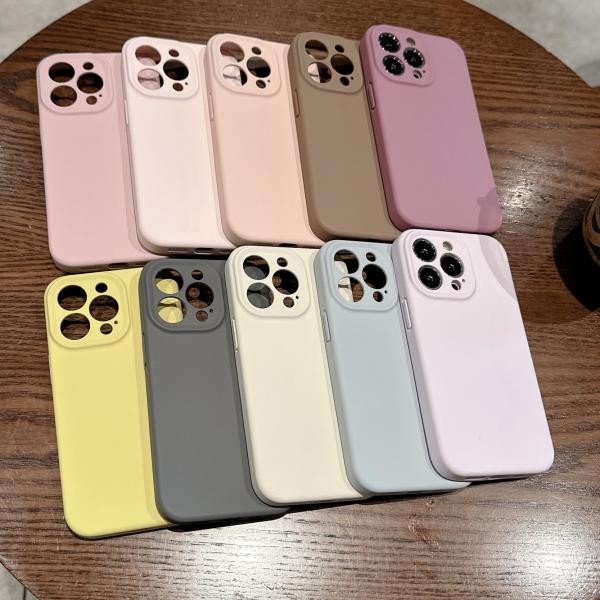 Soft Touch Liquid Silicone Case Shockproof Magsafe Silicone Case Scratch Resistant