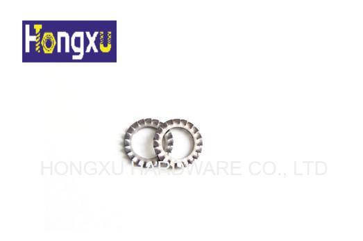Type A Round Flat Washers Serrated Lock Washer Din 6798 With External Teeth