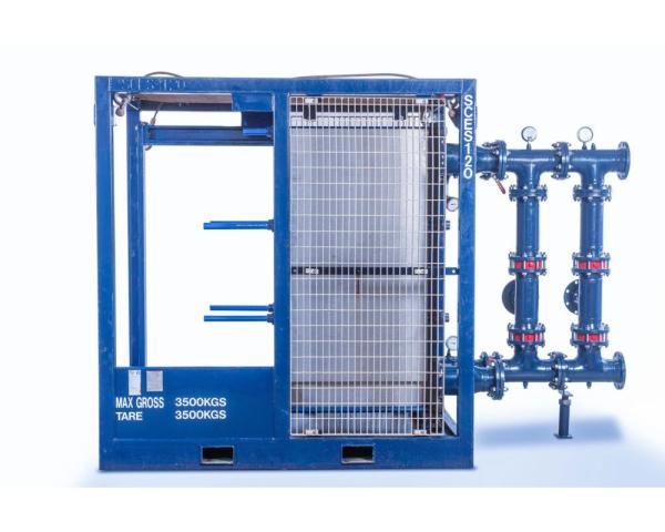 Offshore Mud Cooling System 20°C-40°C Temperature Fluid Cooling System