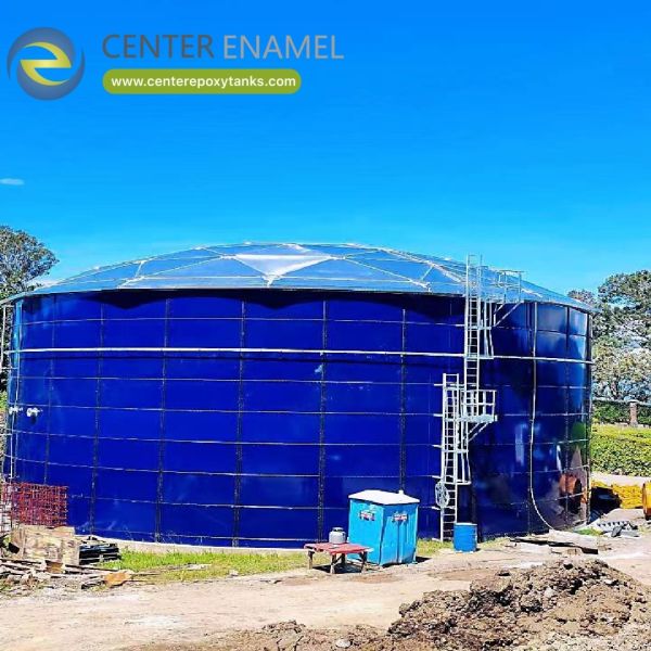 Epoxy Coated Steel Tank for Farm Digesters- A durable, reliable vessel for agricultural biogas production.