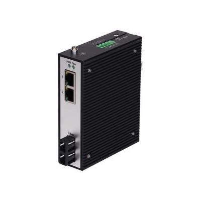Industrial Ethernet Switch 2xGE 1xSFP Wide-Temp Dual Power