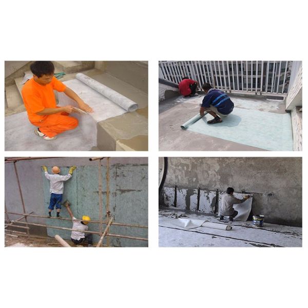 Long PP Basement Waterproofing Membrane Roofing Underlayment for PE Ceiling Tile Type