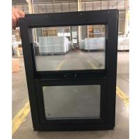 Sliding Sash Vinyl UPVC Single Hung Window Vertical USA Style