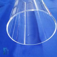O cilindro resistente ao calor do vidro de quartzo fundiu os tubos de quartzo transparente de silicone