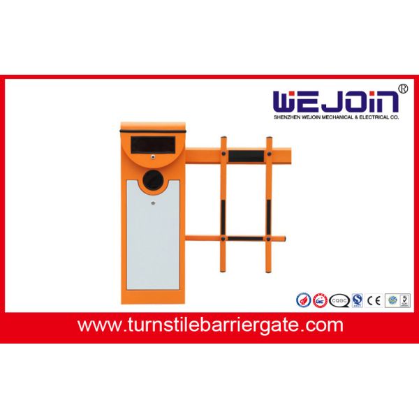Sistema de barrera de aparcamiento de la protección IP54, motor de CA automático de la barrera del auge 80W 24V