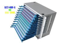 Painel de remendo de fibra inteligente da cremalheira, painel de remendo de fibra 144 dos ethernet 8U 144