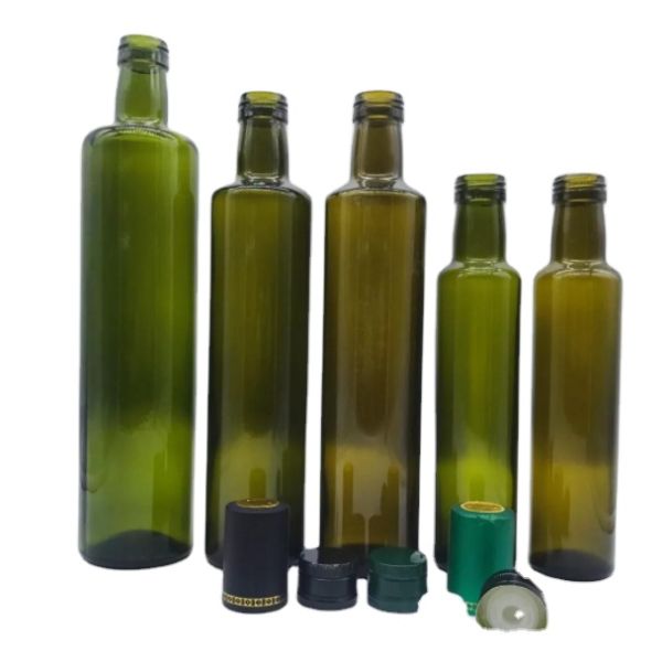 Customized Size Glass Olive Oil Bottle for Hair Oil 100ml 250ml 375ml 500ml 750ml 1000ml