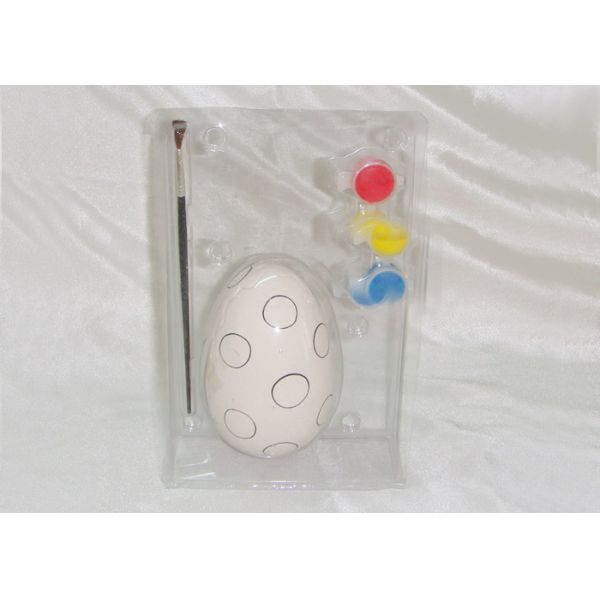 DIY Pattern Ceramic Houseware Ceramic Rabbit With Painting / Brush Pen