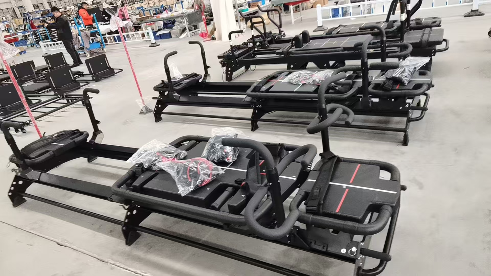 Lower Gym Reformer M3K Special Offer Edition with 3190mm Length and 185kg Net Weight Roller Treated Smooth