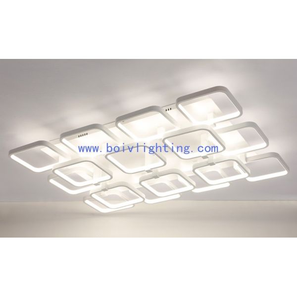 LED Ceiling Lamp  Aliminum+Iron& PC 1000*750*150MM  Attractive Comtenparary  Design