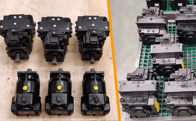 Решения насосной системы мотора мобильной дробилки LPV70 гидравлические