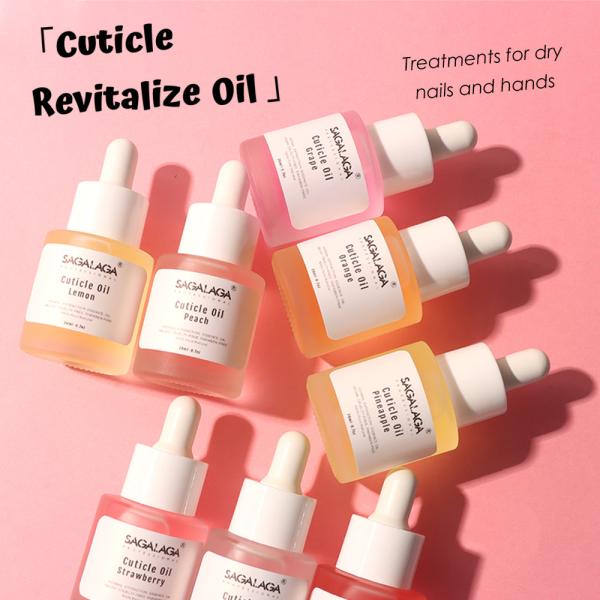 Non-Poisonous Nail Nutrition 14 Scents of JOJOBA Oil and Vitamin E Cuticle Nail Oil Bottle with Custom Logo