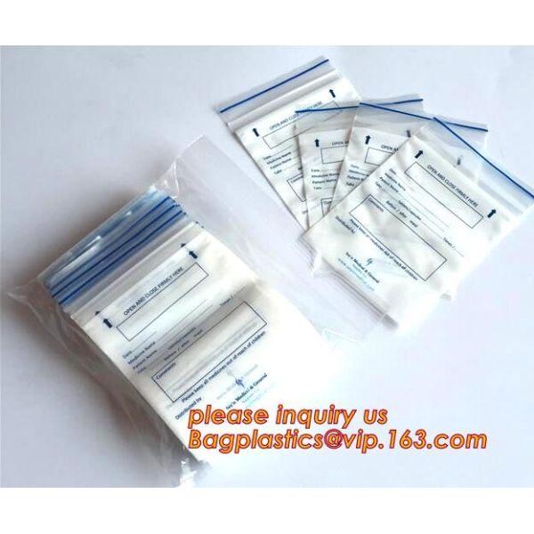 small pill pouch medical pill bags Zip lockk bags virgin pill zipper bags, medical use Zip lockk / zipper pharmacy bags, pac