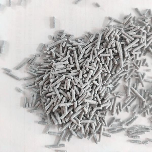 Fournitures pour animaux de compagnie Fabriqué en Chine Produits pour animaux de compagnie 1,5 mm Litière pour chat biodégradable Sables Litière pour chat tofu au charbon actif