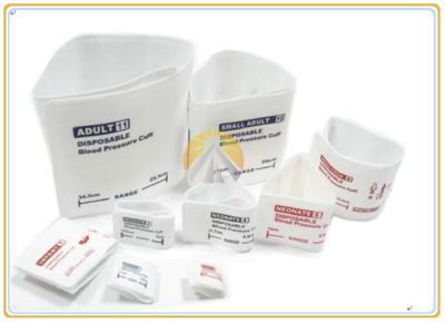 Disposable Non Invasive Blood Pressure Cuff Flex Single / Double Hose