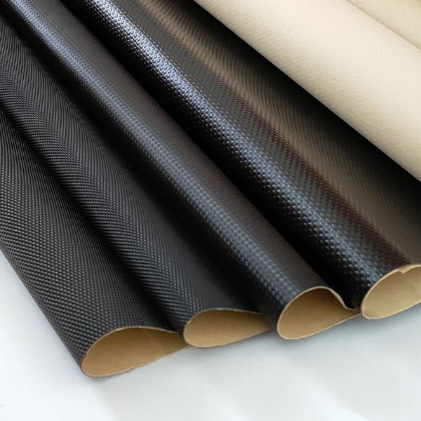 Leather grain non-slip black PVC mats/grounding mat / floor protection mat