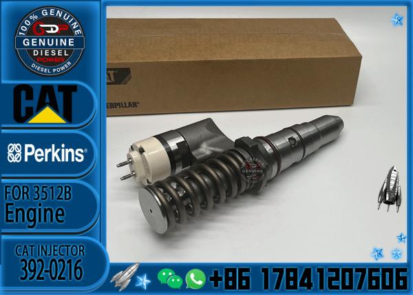 Cat Excavator 3512B/3512C/3516C peças sobressalentes do motor sistema de combustível oem injector de combustível comum ferroviário 392-0216 / 20R-1277
