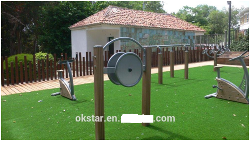 outdoor playground galvanized steel swivel chair-ET-E06