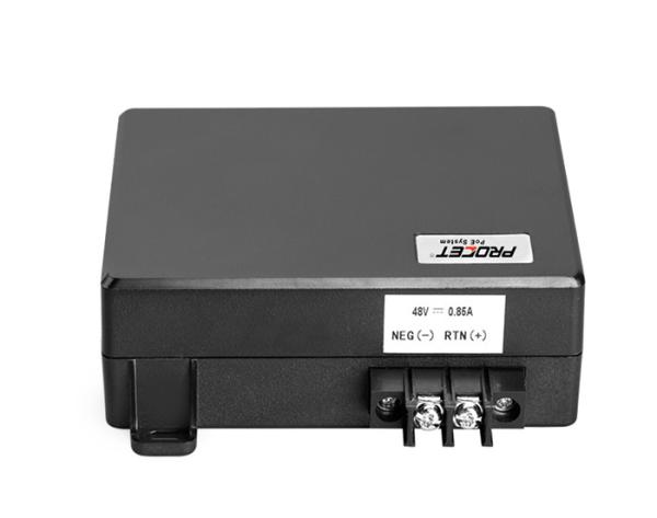 24Vdc Industrial DC POE Injcetor 1250mA 6KV
