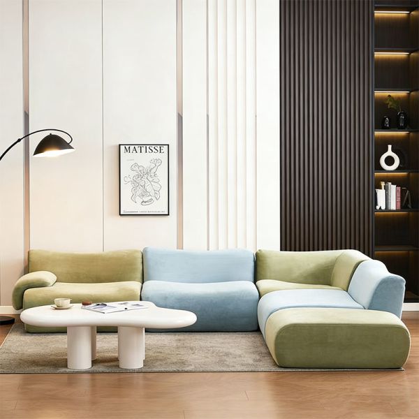 Vacuum Pack Sectional Couches Luxury Living Room Sofa Modular Compressed Sofa Set Furniture
