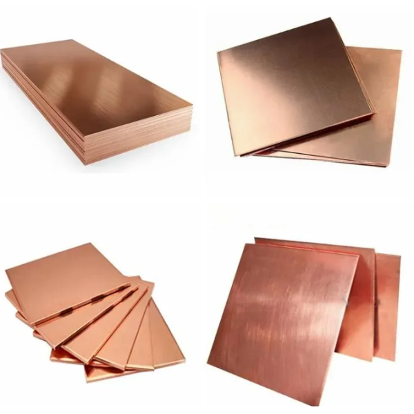 Decoration ASTM T2 C11000 C10200 Copper Plate Or Brass Copper Alloy Sheet For Building Materials