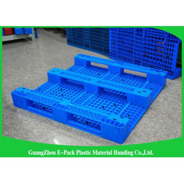 Одиночный посмотрел пластиковый HDPE 100% девственницы паллетов евро провентилированный для склада