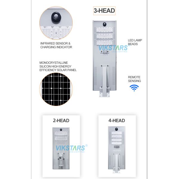 батарея 120deg IP65 лампы уличных светов СИД индукции 160lm/w солнечная