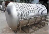 Stainless Steel 304 316 Cylindrical Water Storage Tanks For 1000 Liter Portable