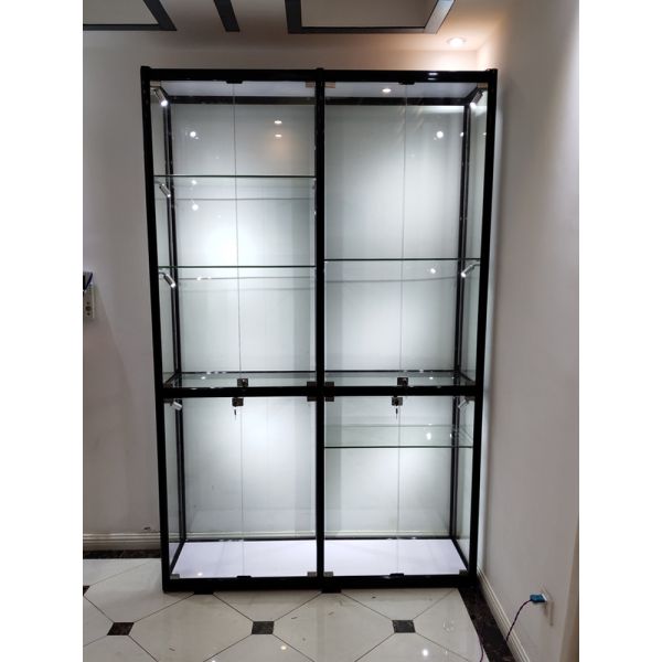 Medal Cup Tempered Glass Showcase Exhibiting Gift Glass Display Case