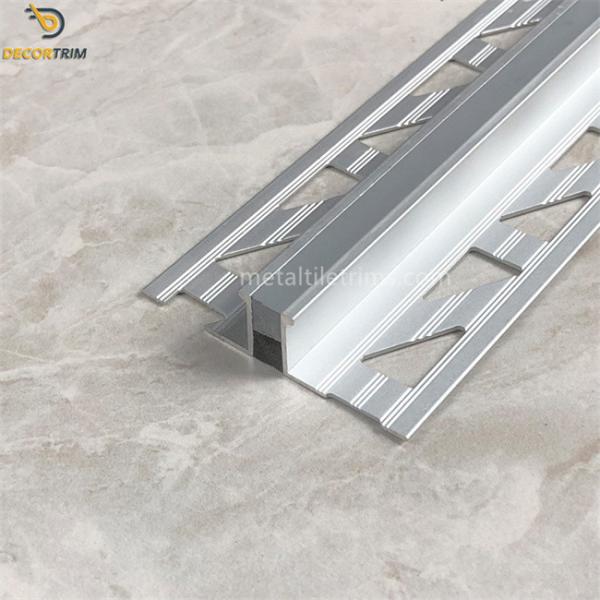Ceramic Tile Trim Shapes Expansion Joint Profile Corner Trim 10mm / 2300mm
