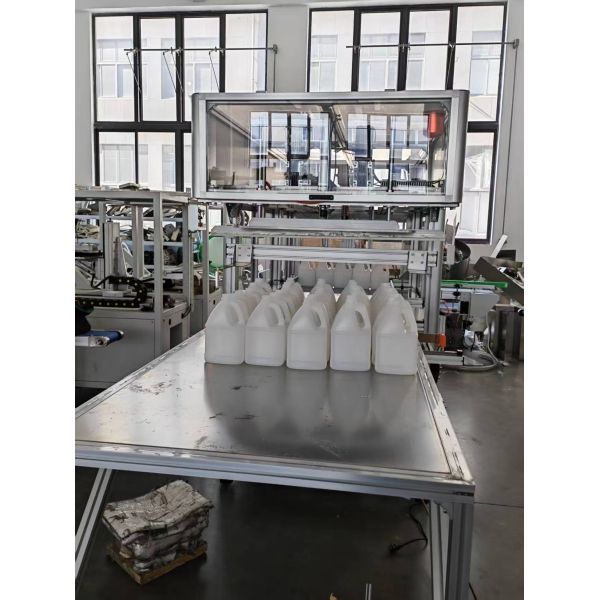 Semi Automatic Bottle Packaging Machine 5000 - 10000pcs/H Plastic Bagging Machine