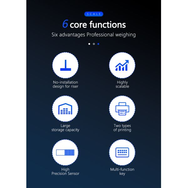 3kg Foldable Label Printing Weighing Scale Barcode Digital Computing Machine Scale Weight