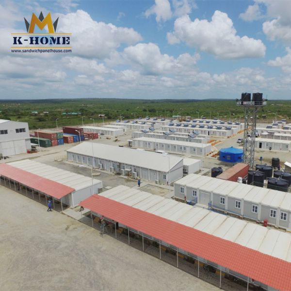 Дом контейнера временного жилья низкой цены Prefab для беженца