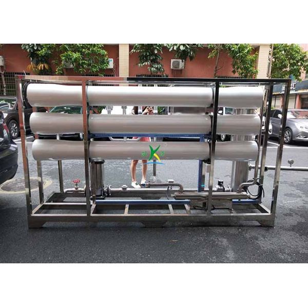 6TPH RO Water Treatment System Industry Deionized Pure Water Plant