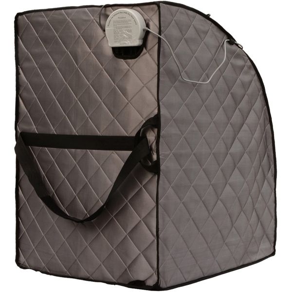 2021 Hot Sales Europe Hot Selling Portable Sauna Smart Infrared Weight Loss Sauna Room Computer Control Panel With Folding Chair