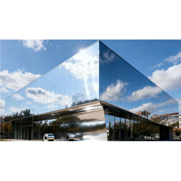 Polished Aluminum Coil 1050 1060 3003 Mirror Aluminum Sheet Roll for Architectural Ceiling Decoration