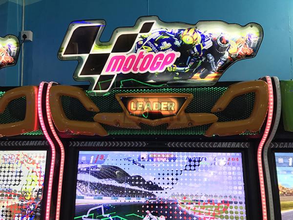 55 Inch Screen Moto Gp Arcade coin operated Game Machine / Sport Motorcycle Racing Simulator