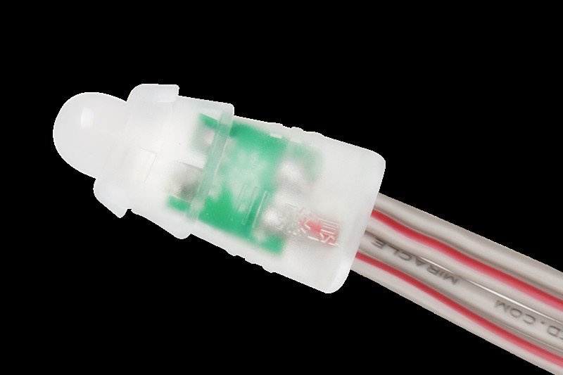 Зеленый цвет 12mm Epistar DC 12V 0,1 приведенная ваттами лампа пиксела
