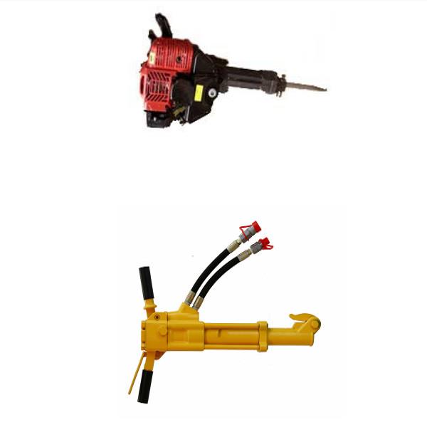 55J Gasoline Asphalt Breaker For Concrete Road Two Stroke