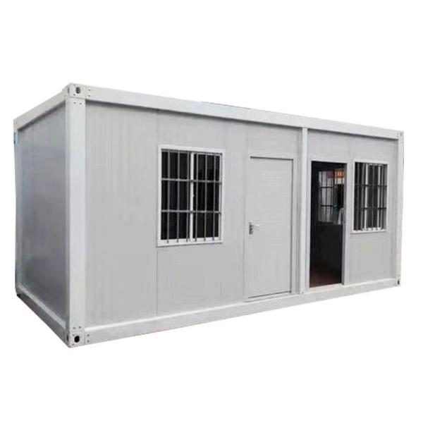 Maison modulaire préfabriquée bon marché Container amovible Maison mobile avec chambres salle de bains Toilette
