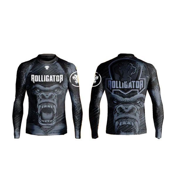 Quick Dry Compression Shirt Rash Guard For Judo And Martial Arts Training