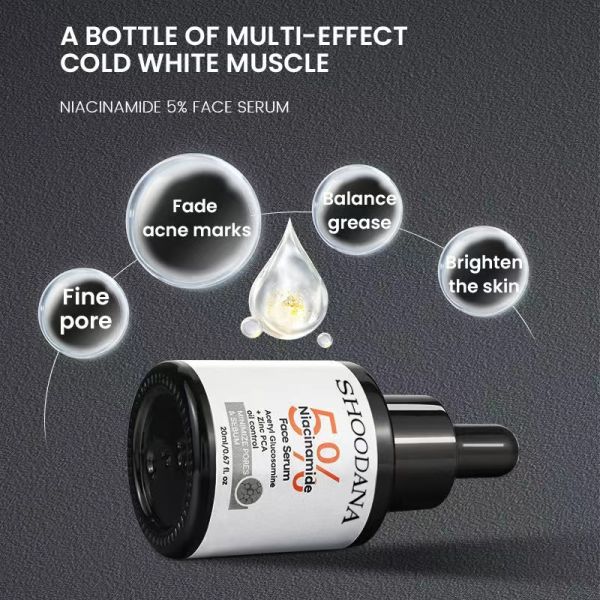 OEM Private Label Beauty Face 5% Niacinamide Zinc PCA Fine Pore Balance Grease Brightening Whitening Anti-Aging Skincare Facial