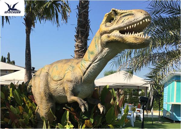 Jurassic Park Life Size Realistic Dinosaur Models / Animatronic Rubber Models Display