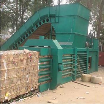 Popular Automatic horizontal baler Soft Scrap Metal Baling Machine