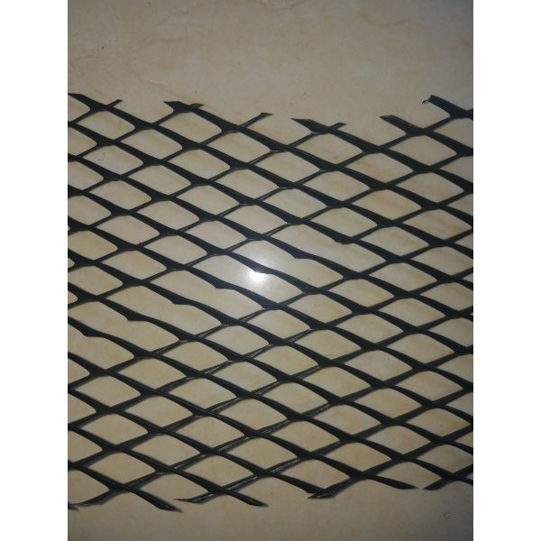 Черная форма решетки шестиугольника Геонет ХДПЭ 2-размера цвета для дренажа дорожного полотна шоссе